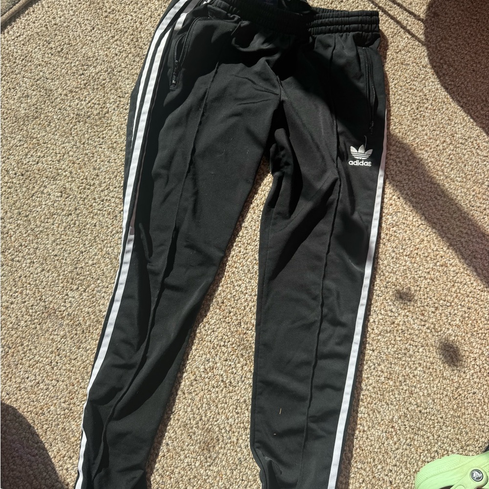 Adidas Womens Black Track Pants
